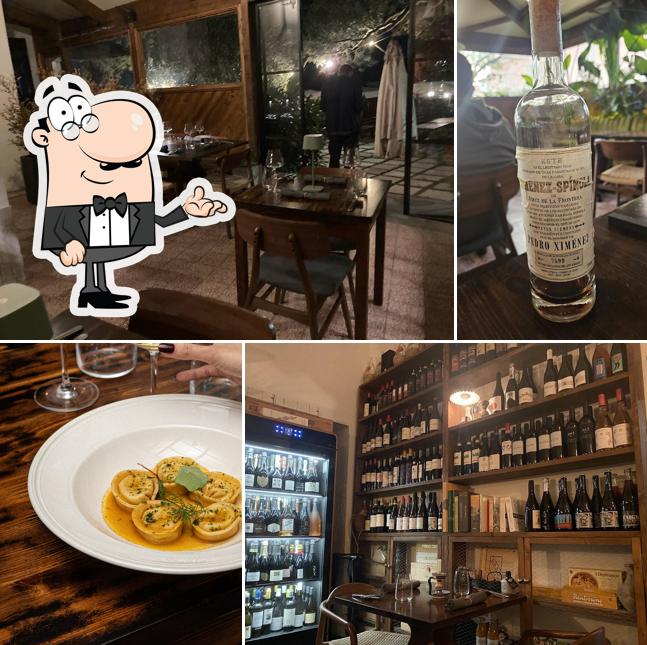 Gli interni di Dante Osteria