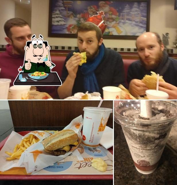 La foto di cibo e bevanda da Burger King
