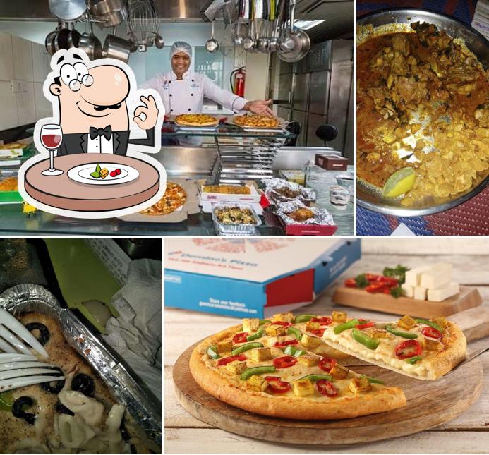 Food at Domino's Pizza