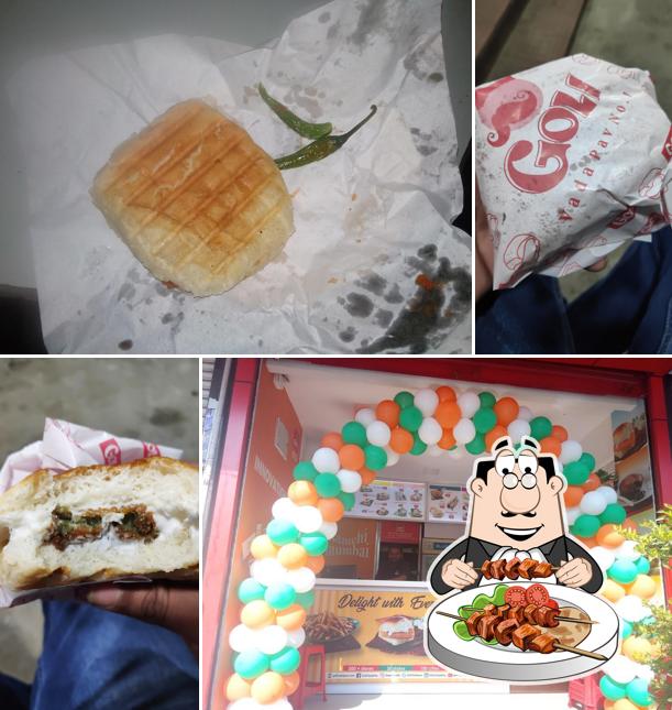 Food at Goli Vada Pav