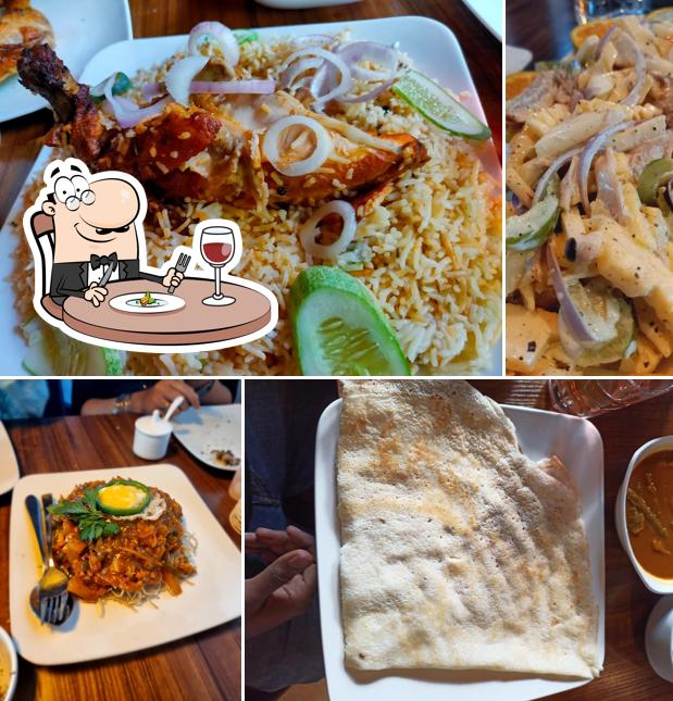 Food at Grandeur Multicuisine Restaurant