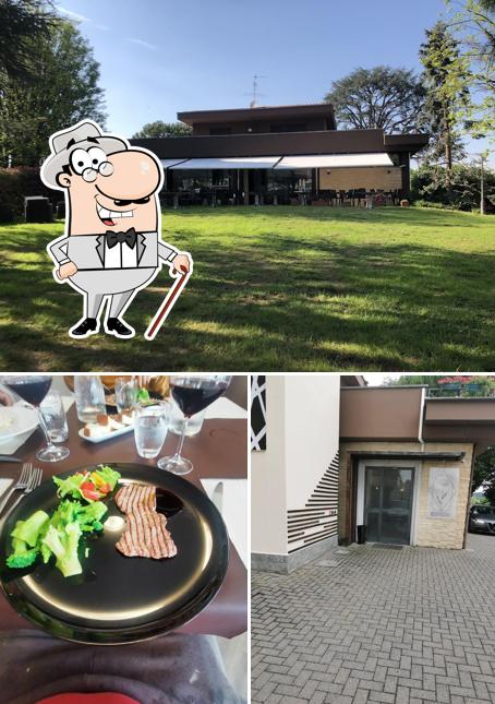 Questa è la immagine che presenta la esterno e interni di IL RANUNCOLO Restaurant & Special Events