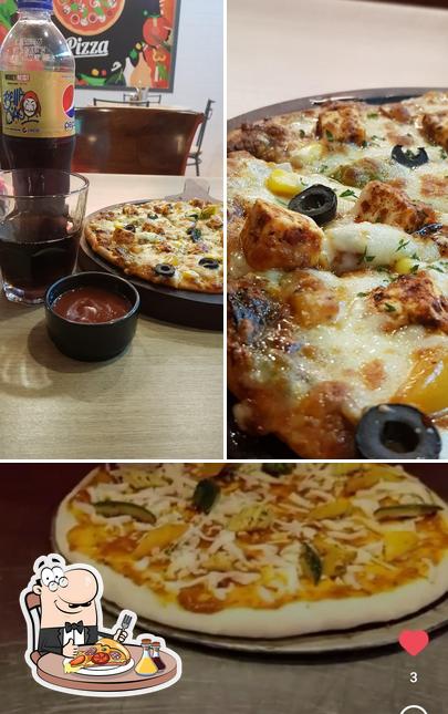Order different kinds of pizza