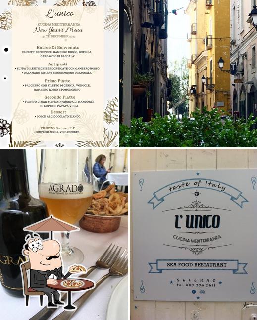 Gli esterni di L'Unico Drink & Food Salerno