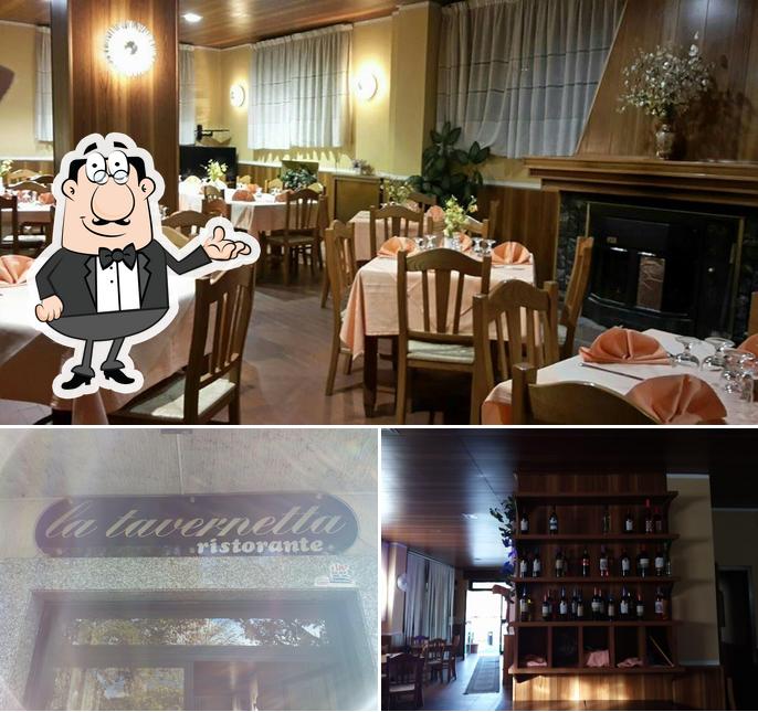 Gli interni di La Tavernetta