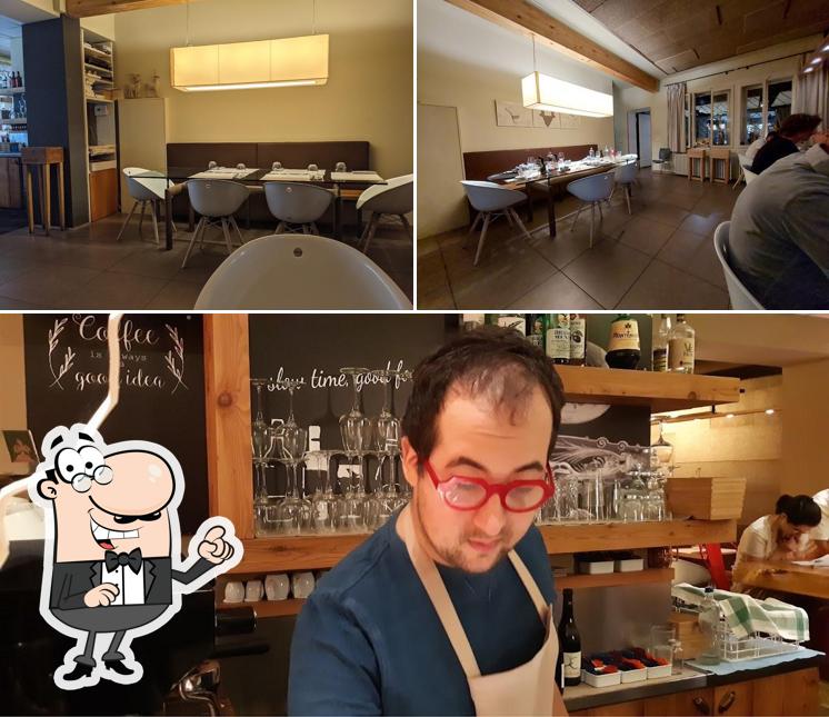 Gli interni di Pan&Ciccia