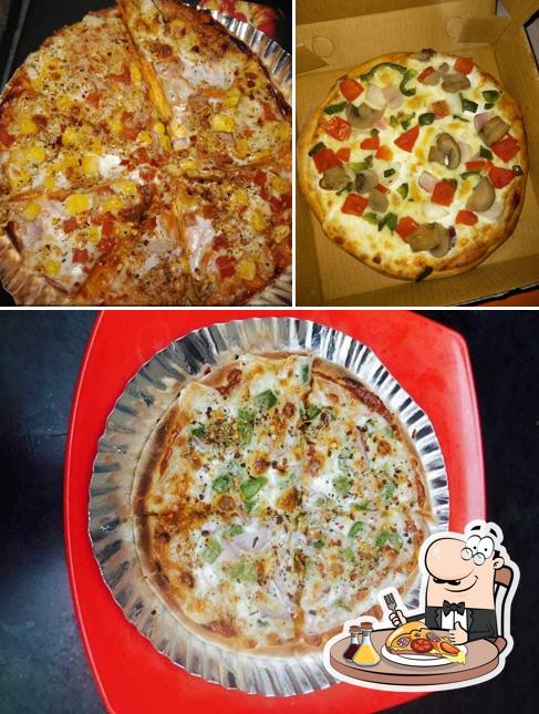 Try out different kinds of pizza