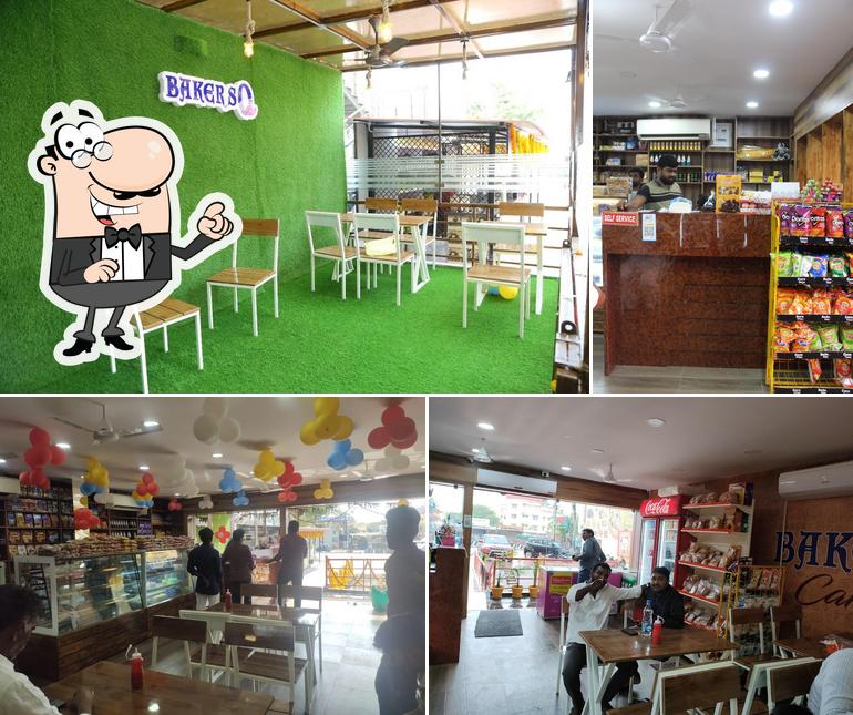 The interior of Bakers Q