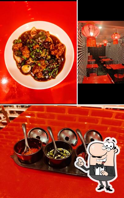Chinese palace is distinguished by interior and food