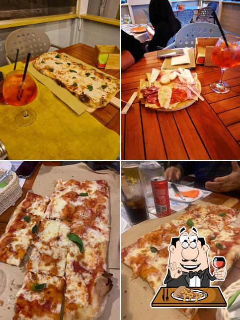 Scegli una pizza a Il Barbaccio