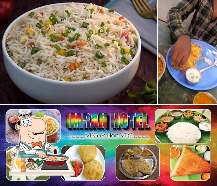 Fried rice at Imran Hotel