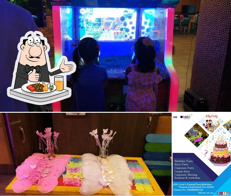 Food at Knockout - Dining and Gaming