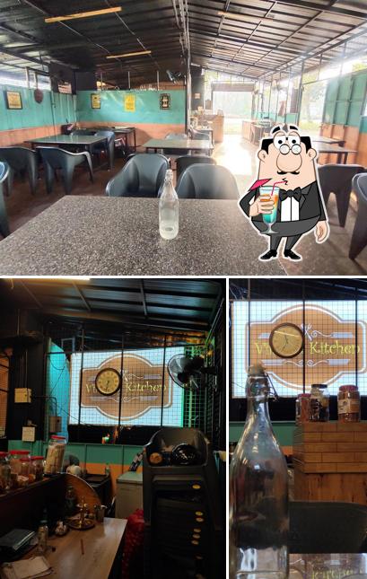 Among various things one can find drink and interior at MALARVADI HOTEL SHAPPU KARIKAL