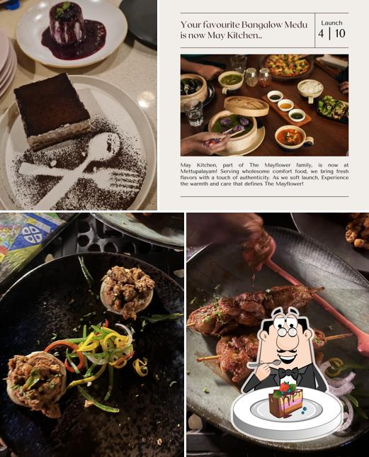 Chocolate cake at MAY KITCHEN