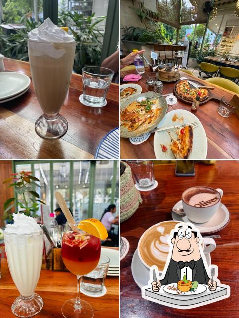 Chocolate mousse at Oliver Bistro & Bakehouse