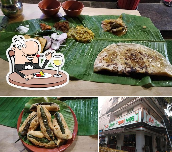 Food at Sri Rajarajeshwari paddu center SIRI CAFE
