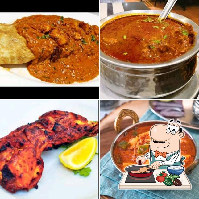 Chicken curry at Saada Punjab
