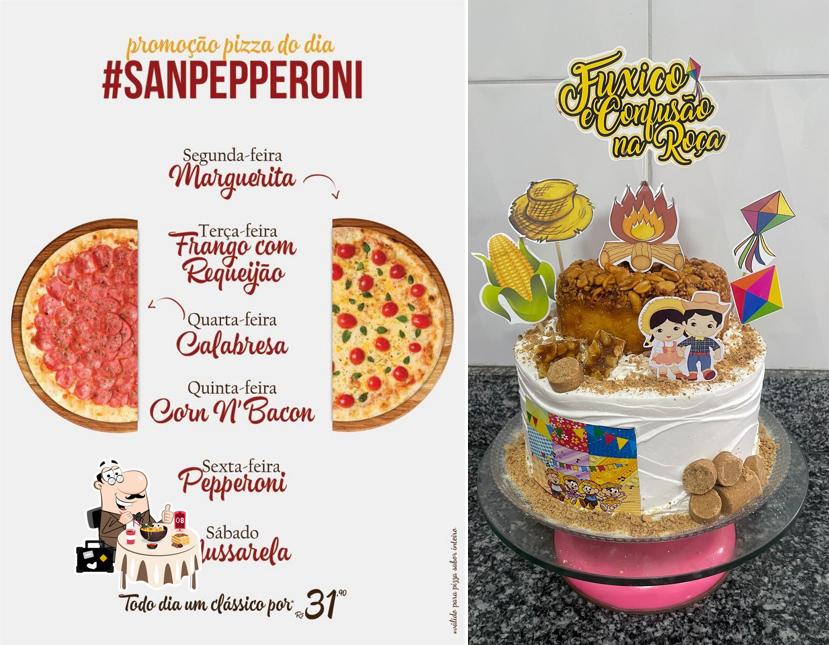 Platos en San Pepperoni