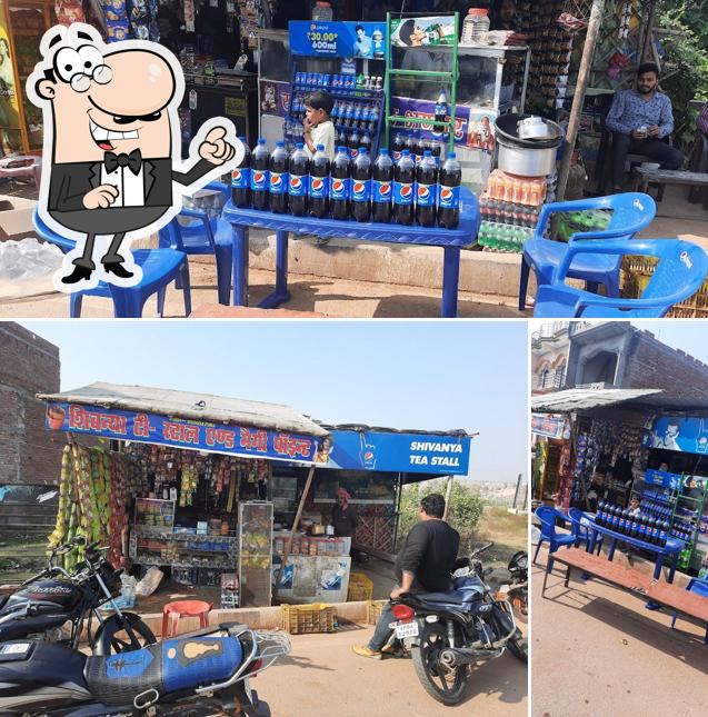The exterior of Tea stall