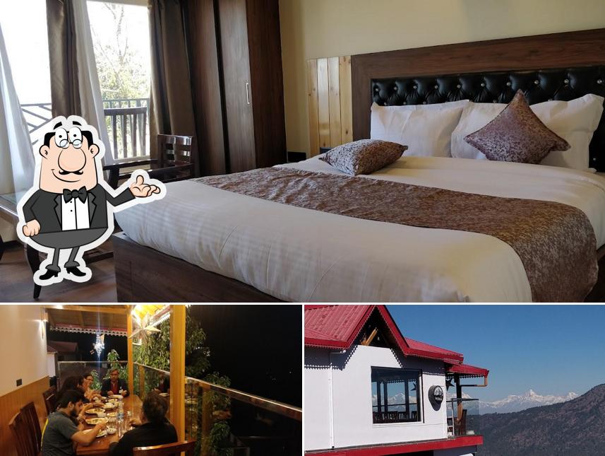 Among various things one can find interior and exterior at The White Mountaina