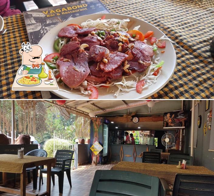 Food at Vagabond Bar and Restaurant
