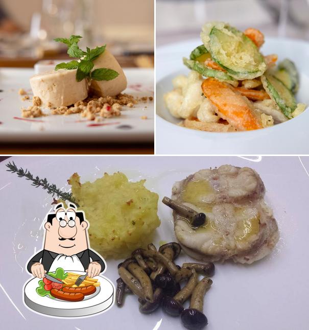 Cibo al Osteria dal Barbesin