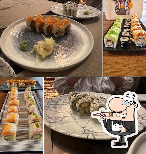 Ordina le varie opzioni di sushi