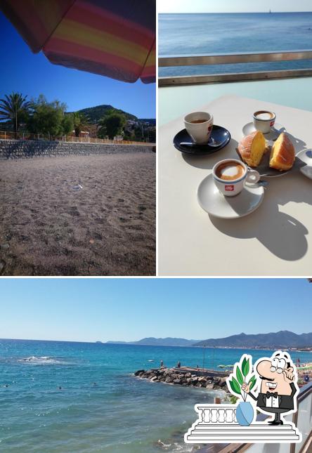 Curiosa tra l'area esterna di La Playa