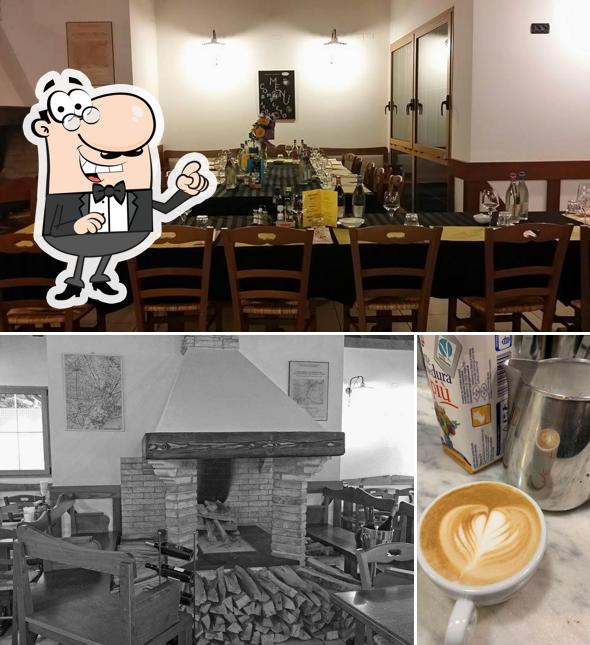 Tra le varie cose da Bar Ristoro Beyfin si possono trovare la interni e bevanda