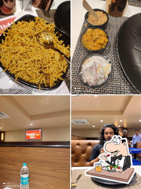 Food at Khalids biriyani