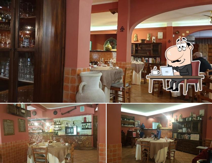 Gli interni di La Taverna Del Tiranno