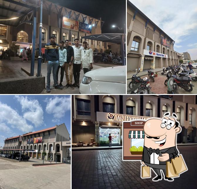 Enjoy the view at the outside area of Meera Multiplex