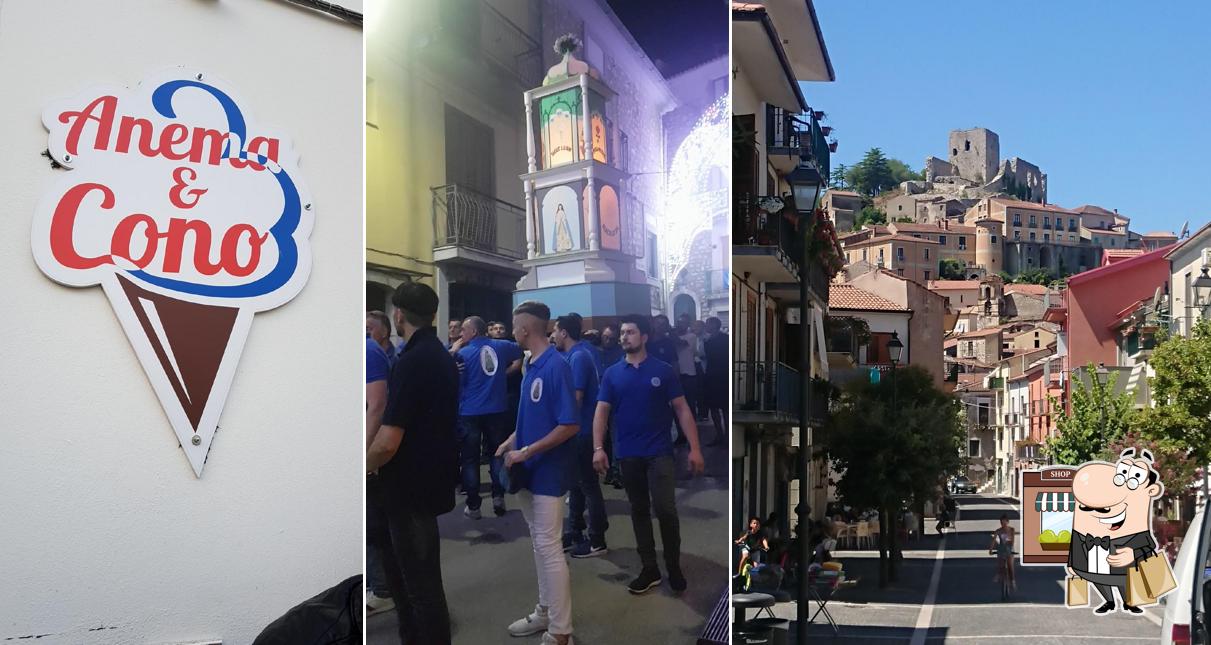 Gli esterni di Anema & Cono