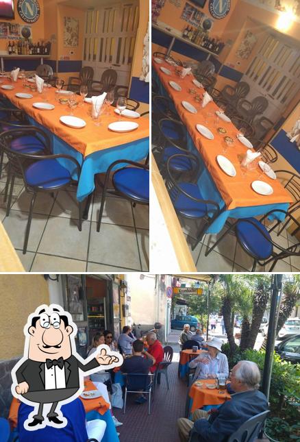 Gli interni di Il Bar Degli Amici (by trani)snack bar tavola calda