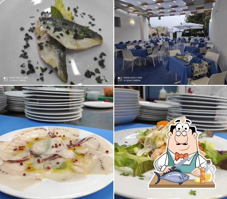 Armonia del mare offre un menu per gli amanti del pesce