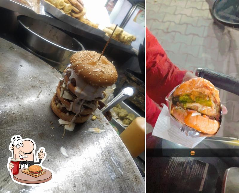 Try out a burger at B2 Fast Food