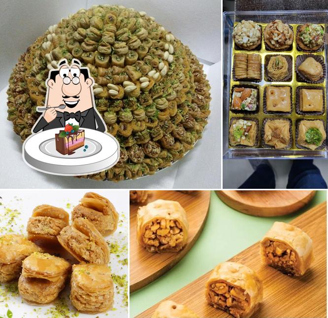 Chocolate cake at Baklawa World