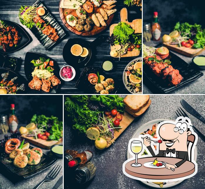 Food at Cafe Happy Hours