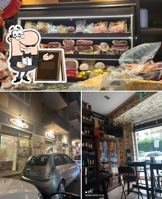 Questa è la immagine che mostra la esterno e cibo di Cicciotto