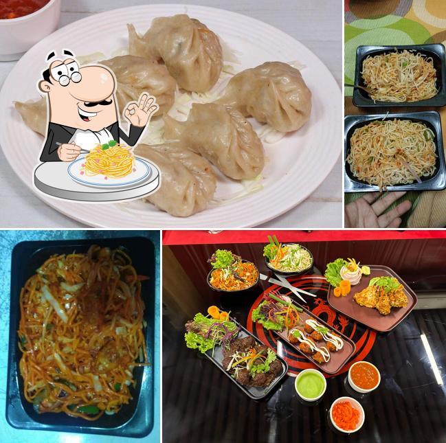 Spaghetti carbonara at Garam Masala