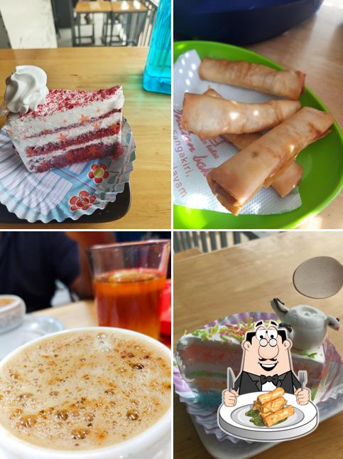 Spring rolls at Indian bakes