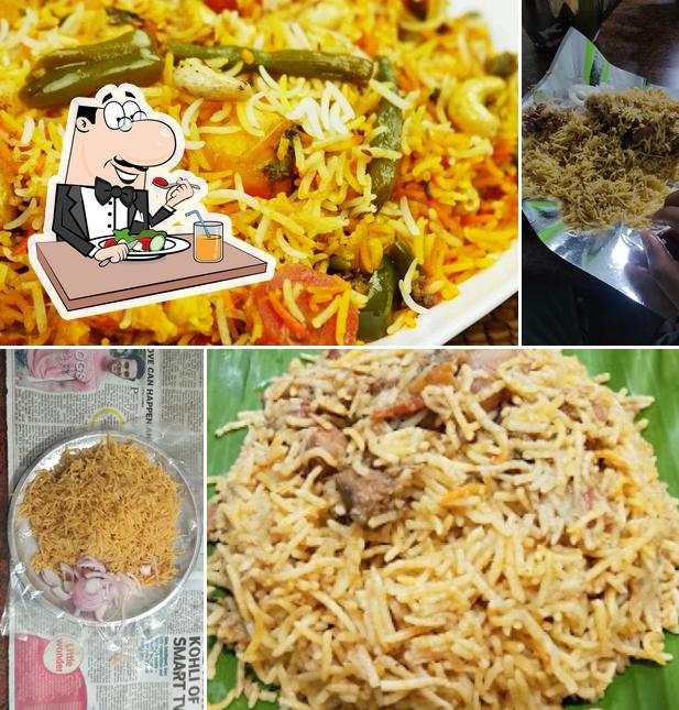 Food at KR Beef Biryani