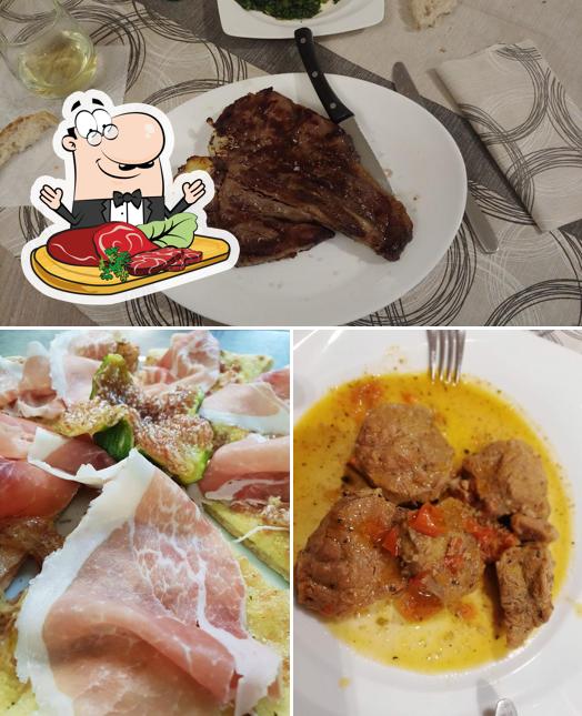 Ordina i piatti di carne a Madama Marina