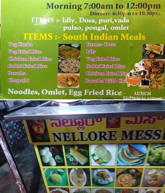 Mussels at Nellore Mess and pg