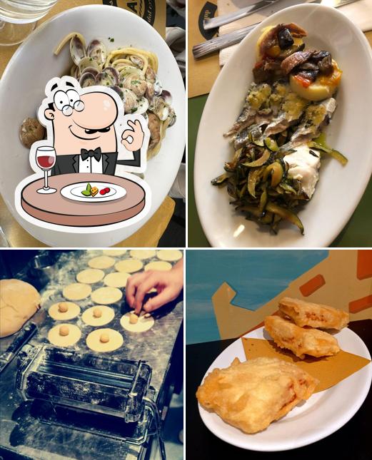 Cibo al Osteria Salvagente