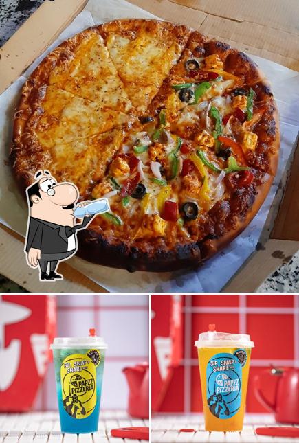 Papzz Pizzeria is distinguished by drink and food