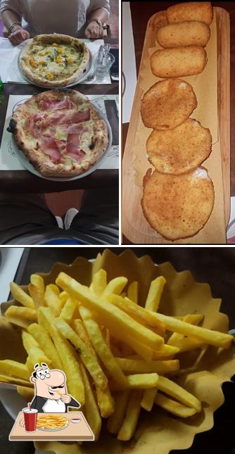 Patatine fritte al Pizzeria del borgo