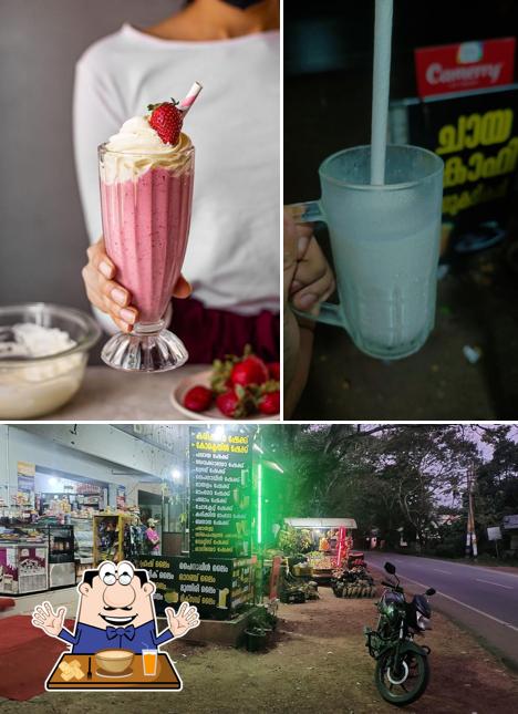 This is the picture showing food and exterior at Royal Bakes Kizhakkanela