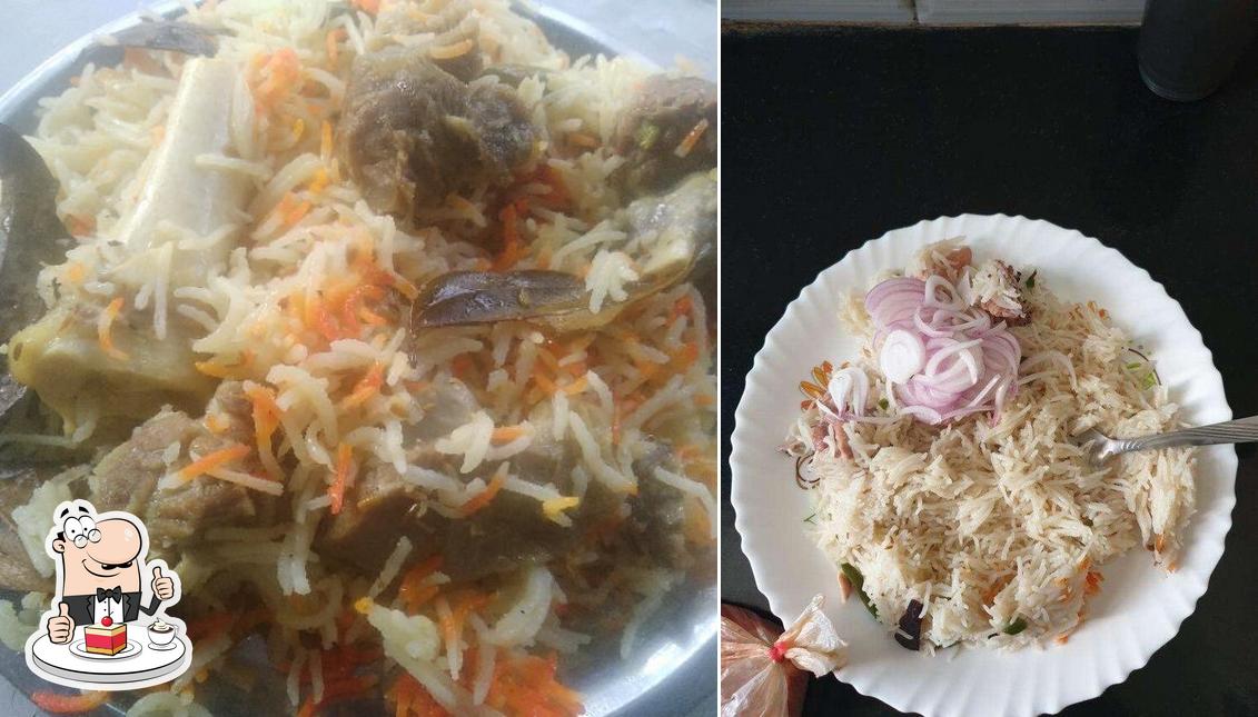Shama Biryani Dhaba serves a number of desserts