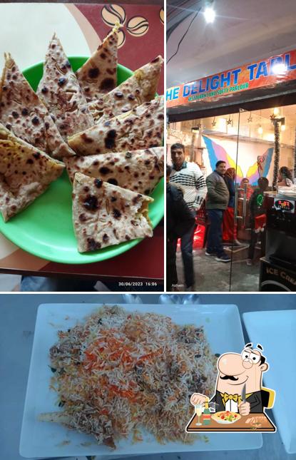 Food at The Delight Table